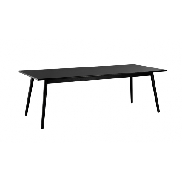 C35c spisebord til 8 12 personer (eg/sort)