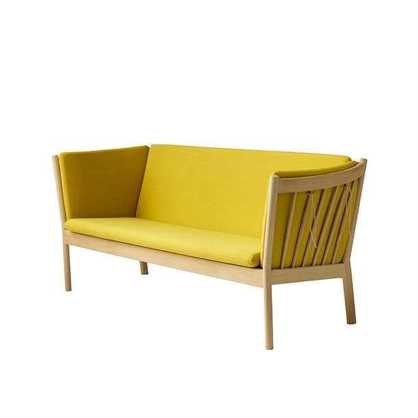 J149 3 personers sofa okkergul design af erik ole jørgensen ... Latest wooden sofa designs